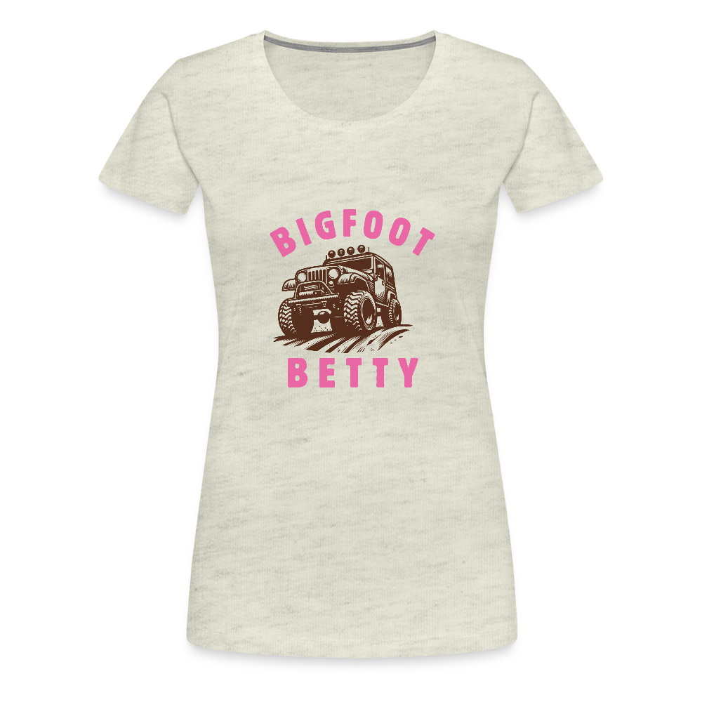Women’s Premium T-Shirt - BFB Jeep - heather oatmeal