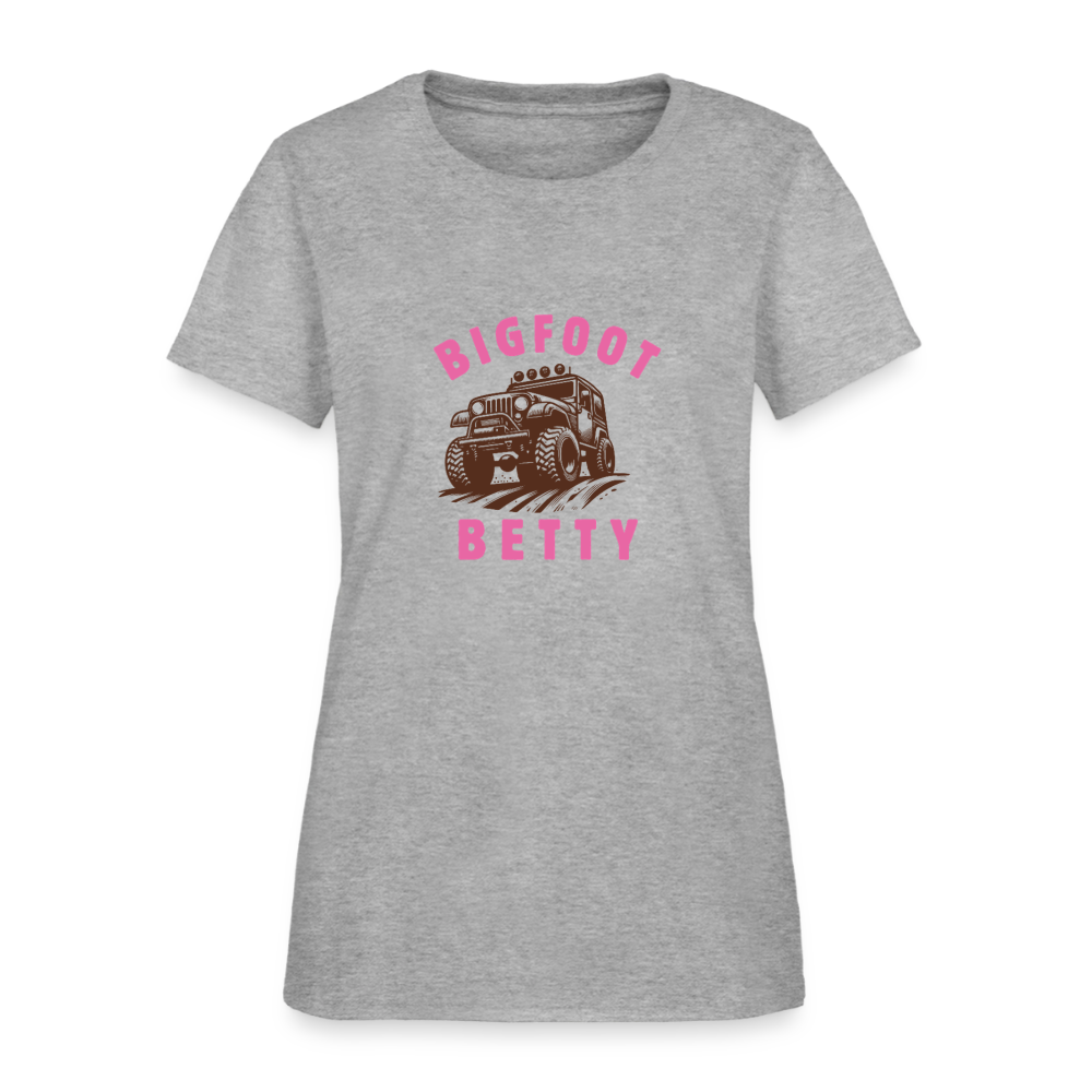 Women's T-Shirt - BFB Jeep - heather gray