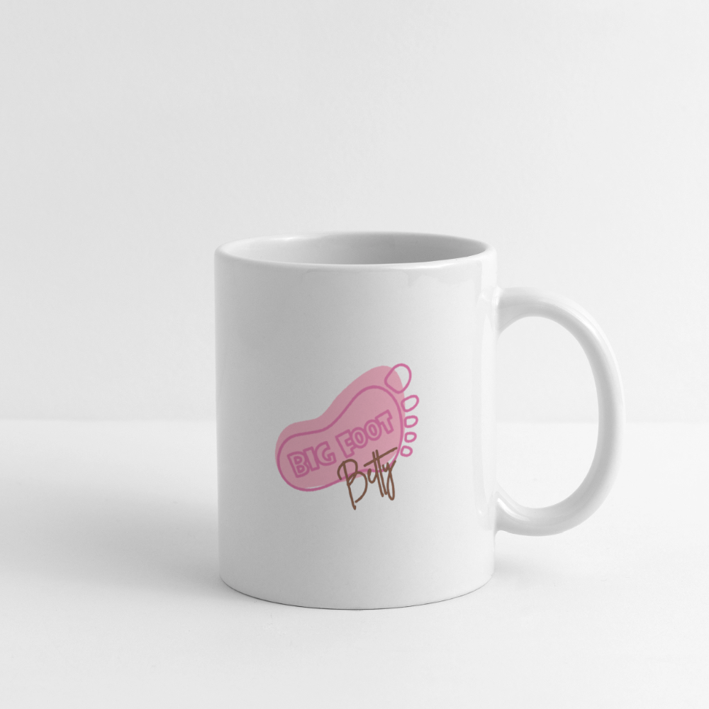 Coffee/Tea Mug - BFB FootPrint - white