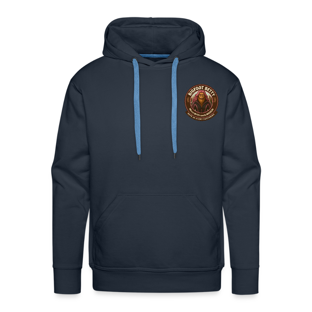 Men’s Premium Hoodie - I Believe In Her (F/B) (RETRO) - navy