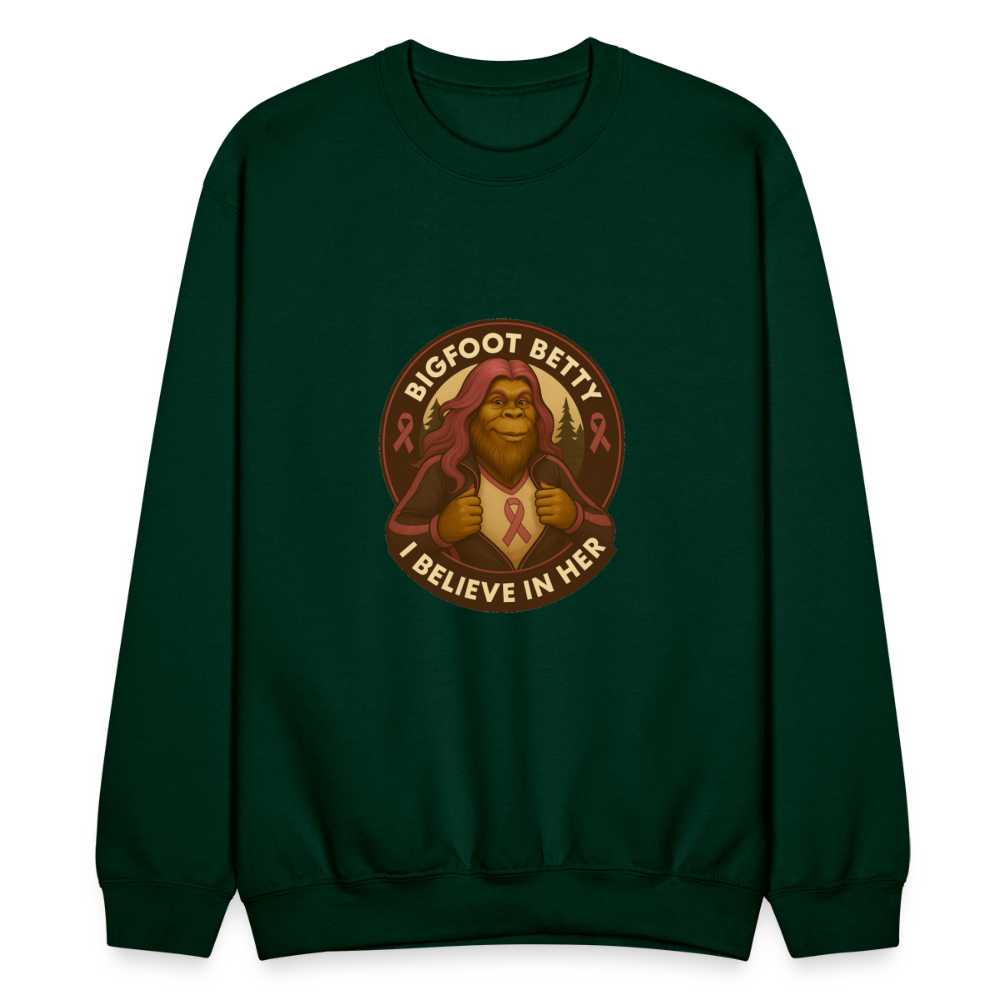 Crewneck Sweatshirt - Where Myth Meets Mission (RETRO) - forest green