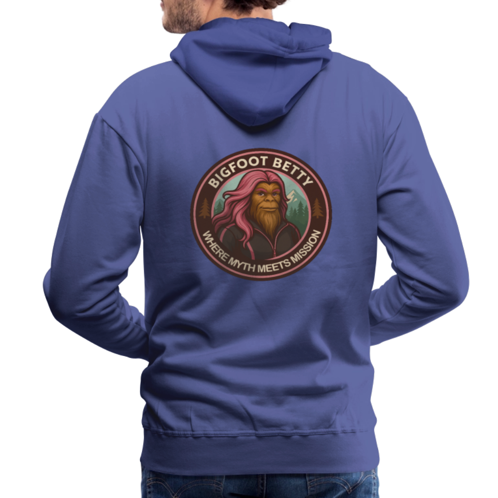 Men’s Premium Hoodie - Where Myth Meets Mission (RETRO) - royal blue