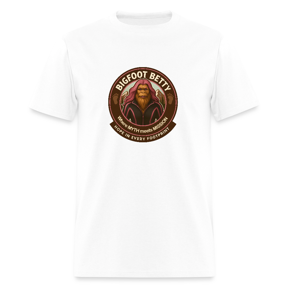 Unisex Classic T-Shirt - Hope in Every Footprint (RETRO) - white