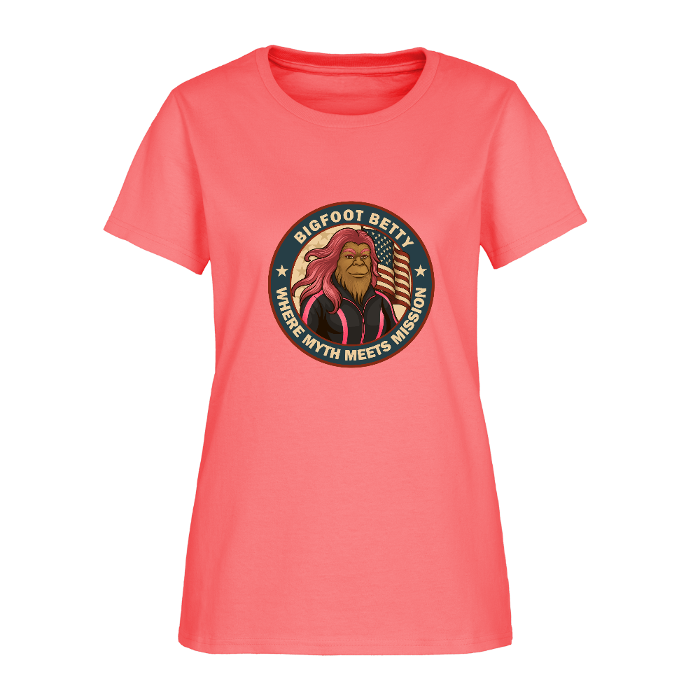 BFB July 4 - Badge Women's T-Shirt - coral