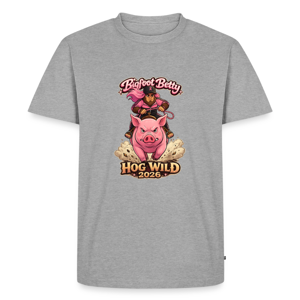 Men's Premium T-Shirt - BFB Hog Wild - HOG - heather grey