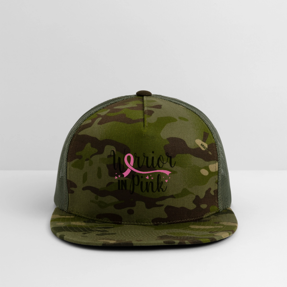 Warrior in Pink Trucker Hat - MultiCam\green