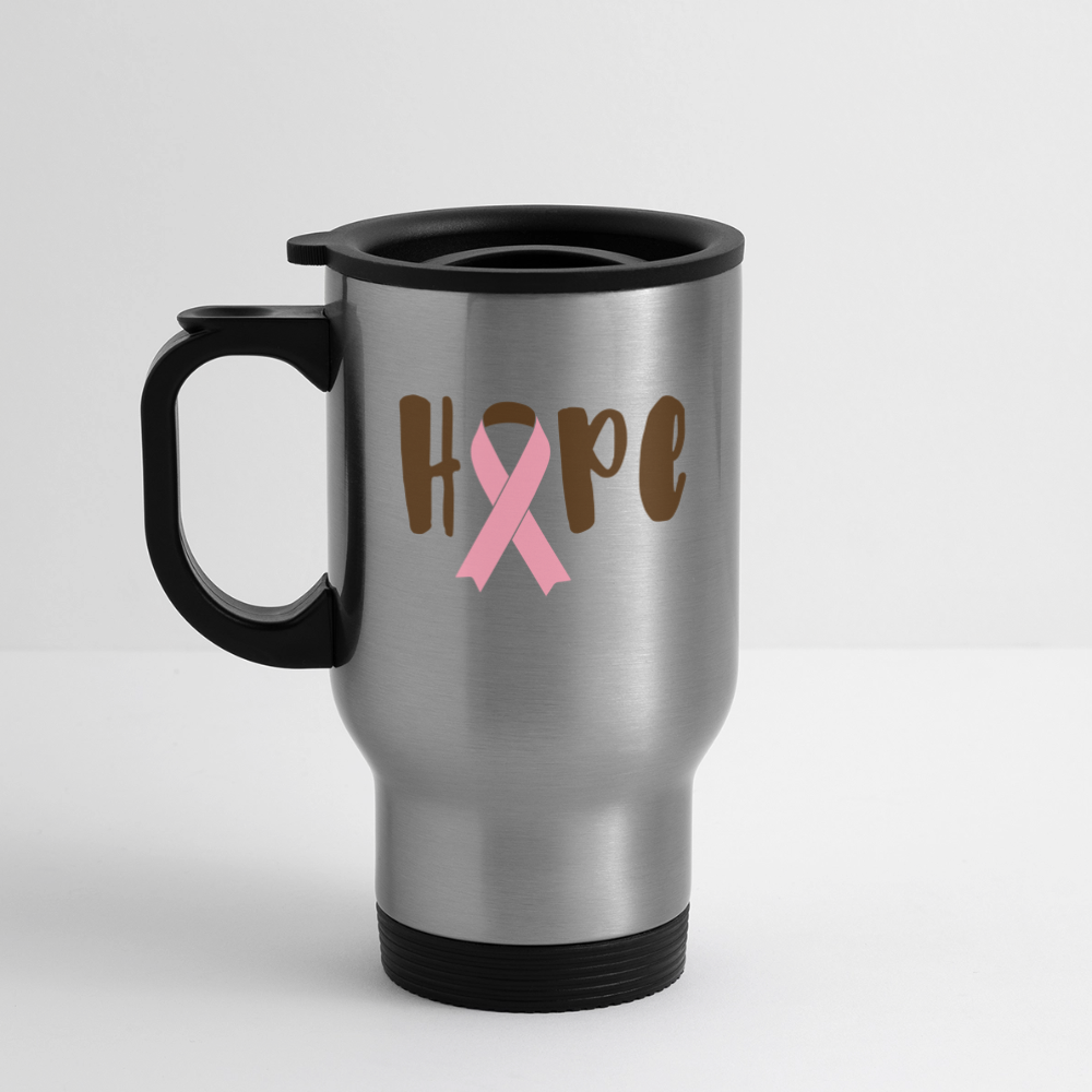 Travel Mug - BFB FootPrint - silver