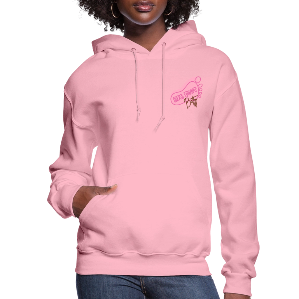 Women's Hoodie - BIGFOOT BETTY - JEEP - PINK RIBBON - classic pink