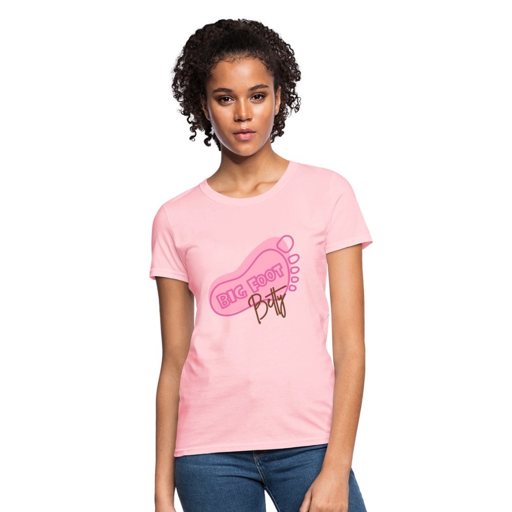 Women's T-Shirt - BFB FootPrint - pink