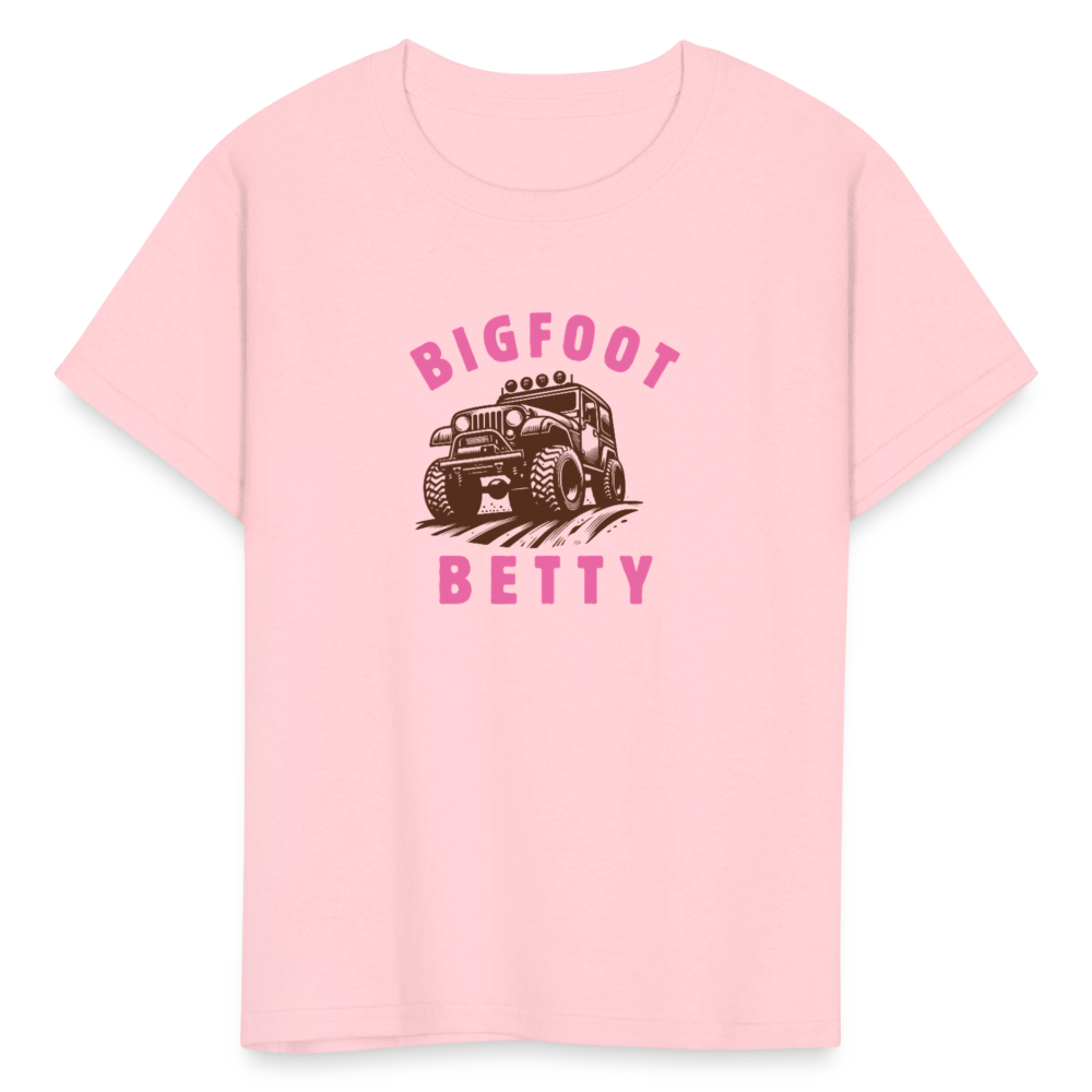 Kids' T-Shirt - BFB Jeep - pink