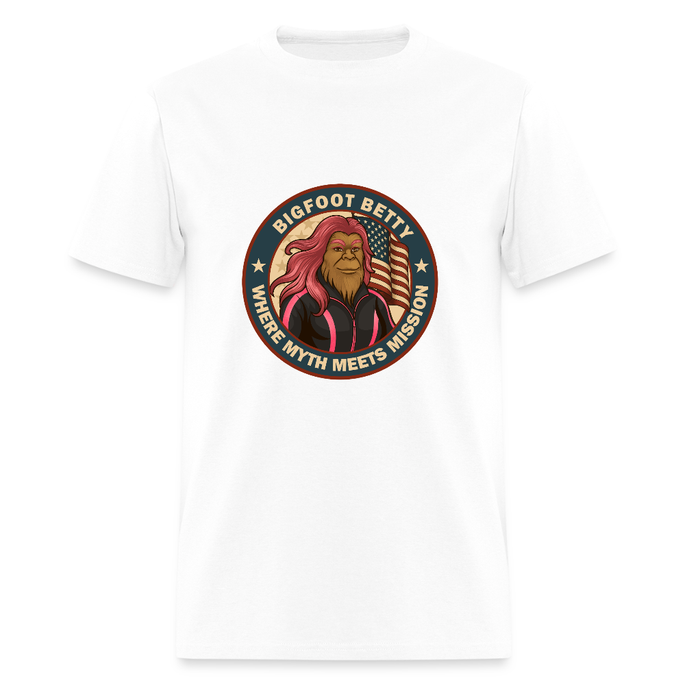 BFB July 4 - Badge Unisex Classic T-Shirt - white