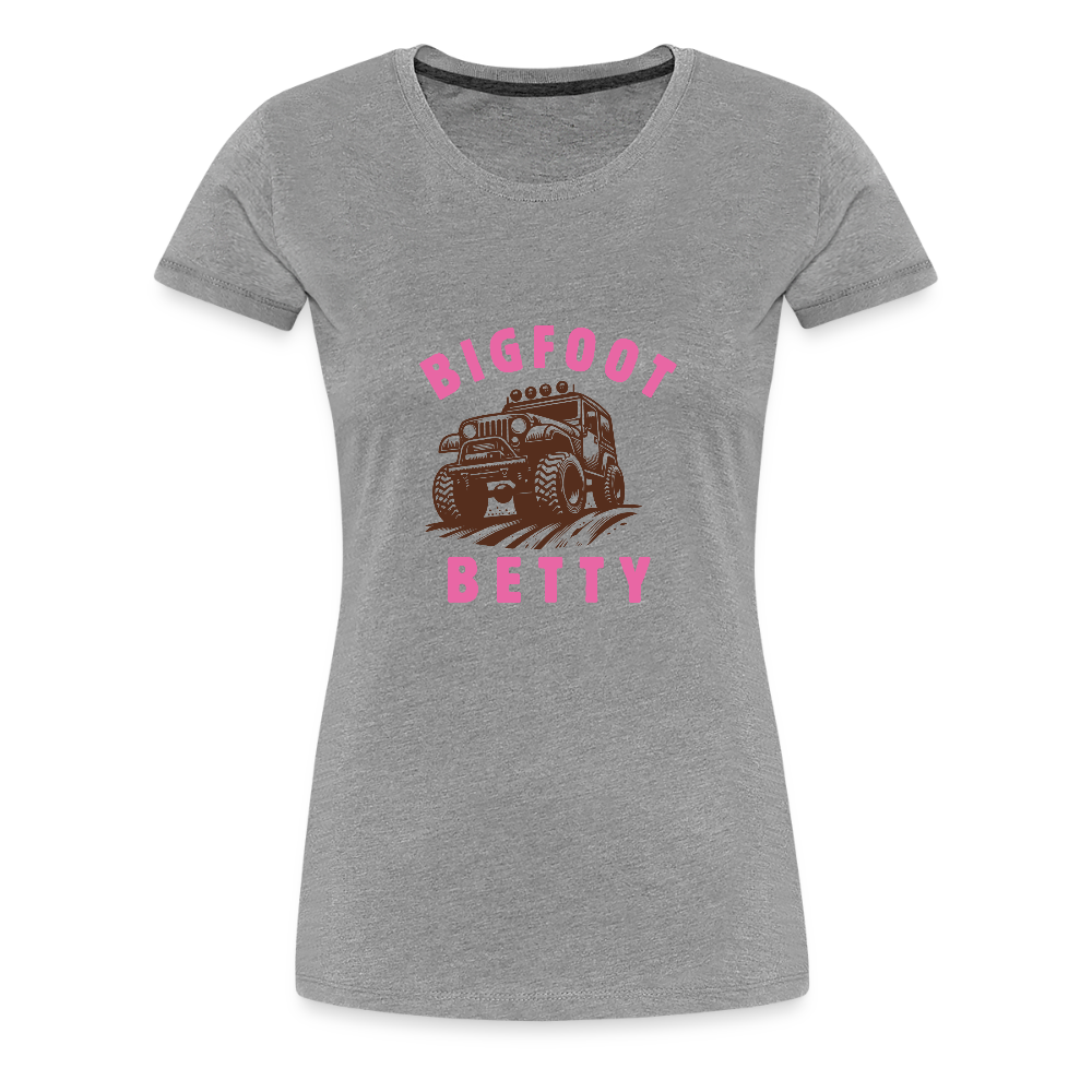 Women’s Premium T-Shirt - BFB Jeep - heather gray