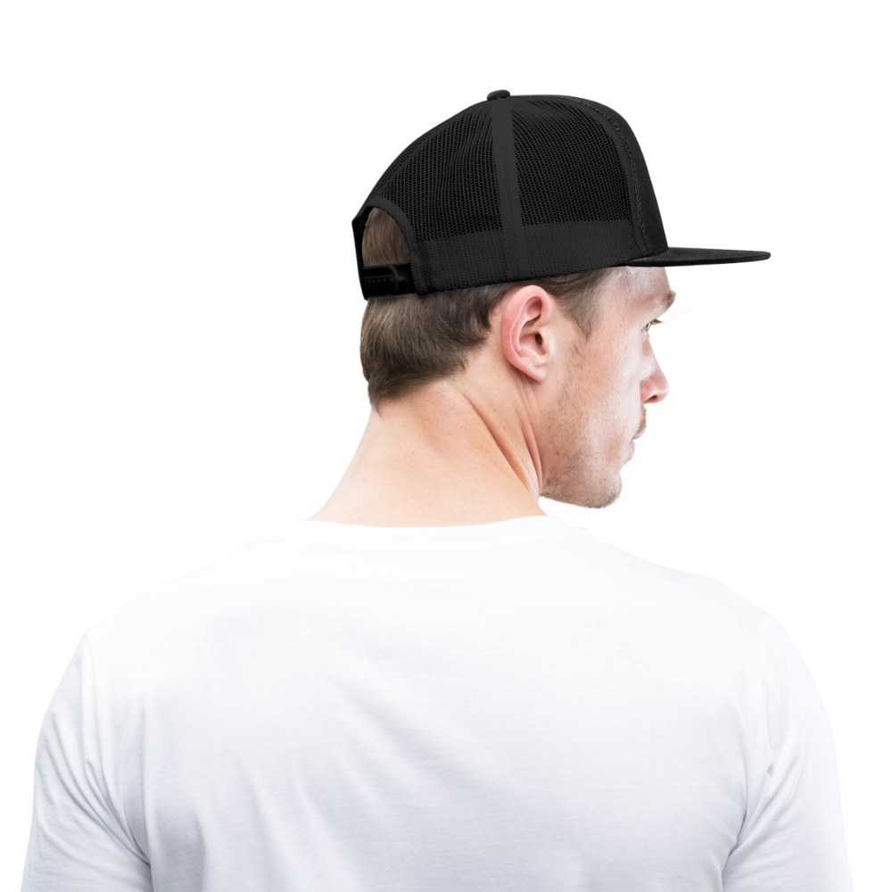 Trucker Hat - Hope in Every Footprint (RETRO) - black/black