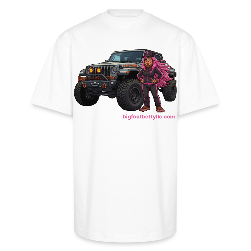 Unisex Oversized Heavyweight T-Shirt - BFB Gladiator - white