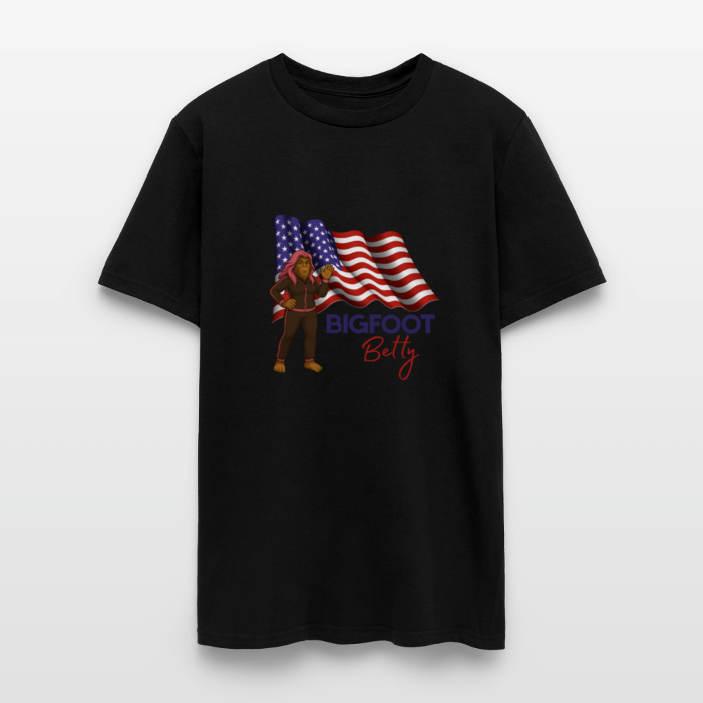 BFB July 4 -Waving Flag Unisex Classic T-Shirt - black