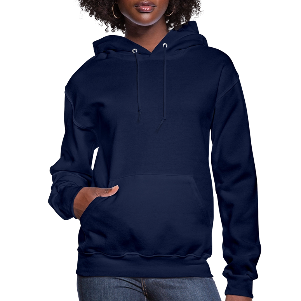 Women's Hoodie - Where Myth Meets Mission (RETRO) - navy