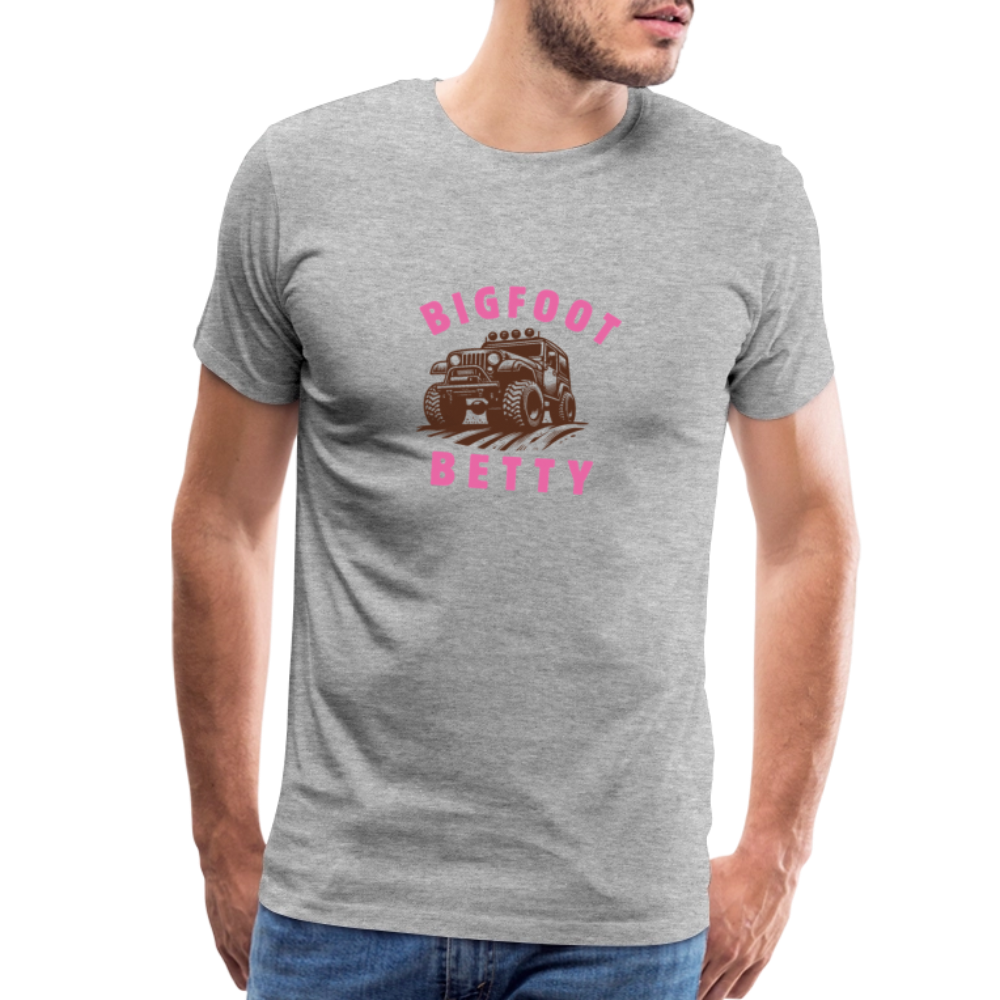 Men's Premium T-Shirt - BFB Jeep - heather gray