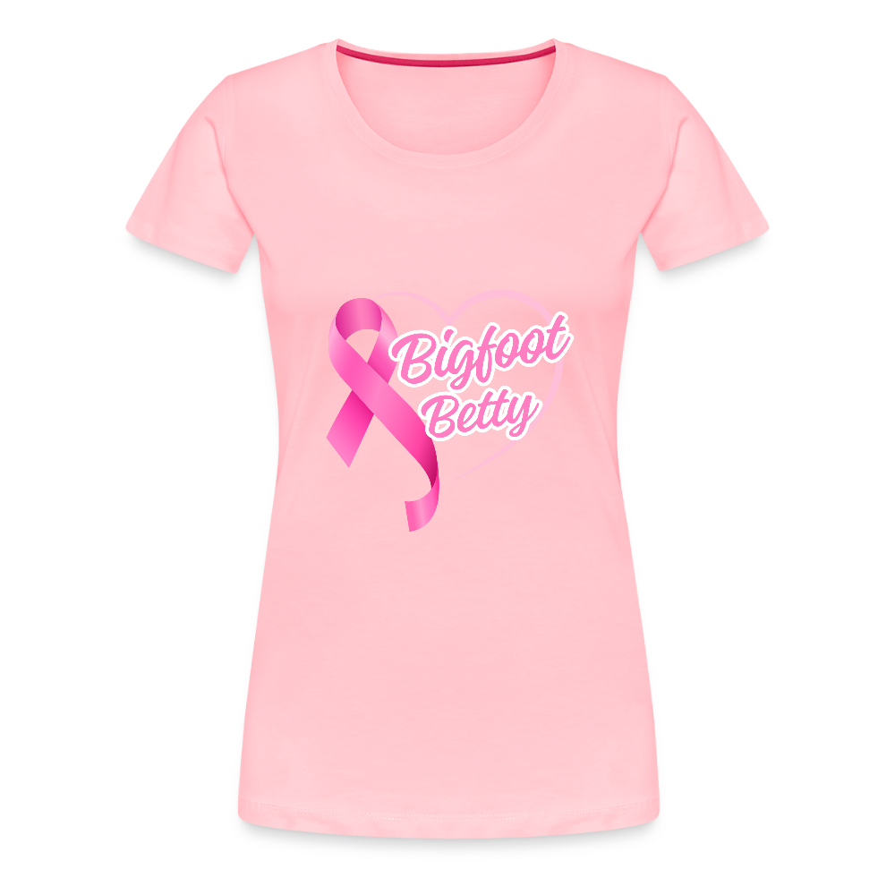 Women’s Premium T-Shirt - BFB Pink Ribbon - pink