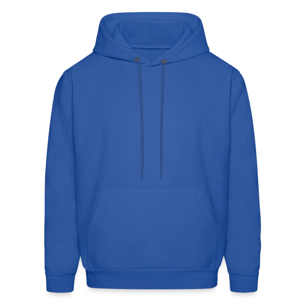 Men's Hoodie - Where Myth Meets Mission (RETRO) - royal blue