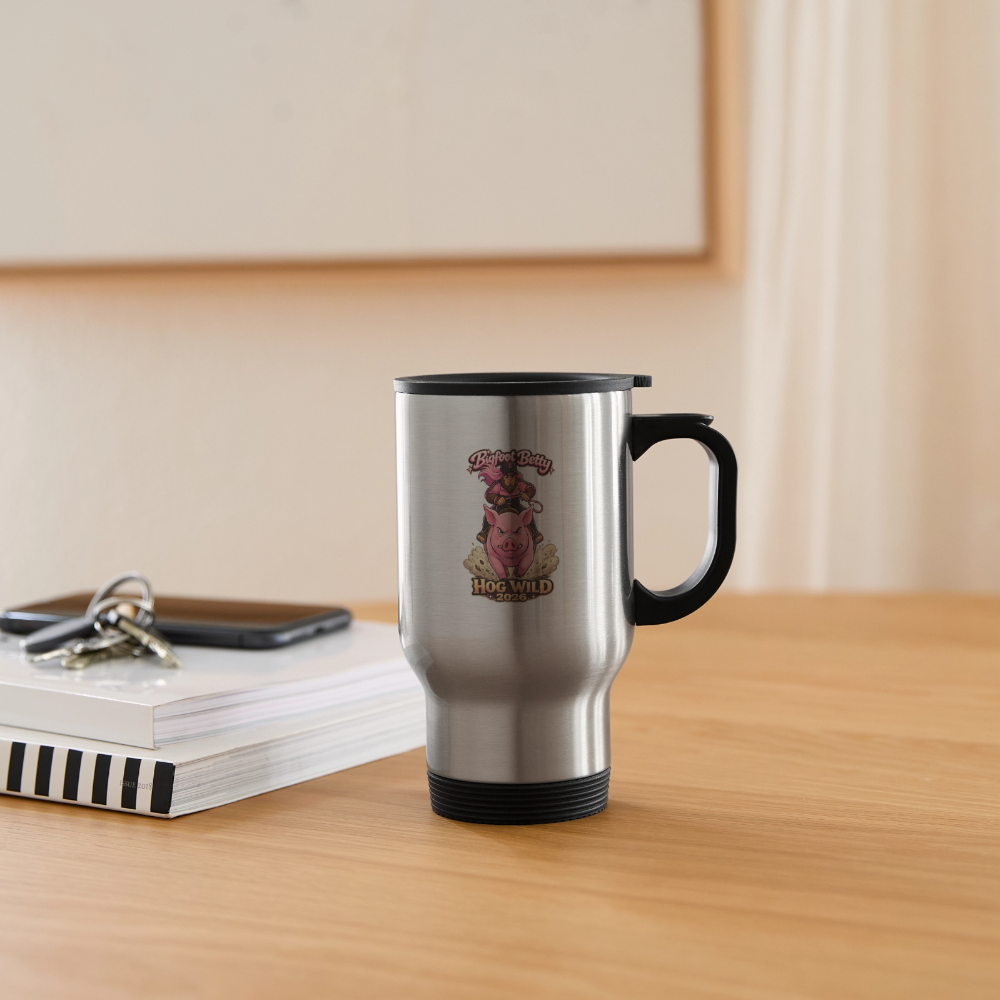 Travel Mug - BFB Hog Wild - HOG - silver
