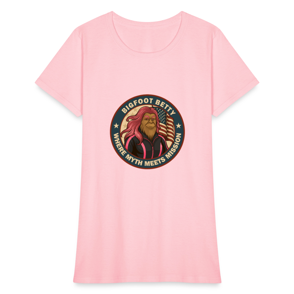 BFB July 4 - Badge Women's T-Shirt - pink