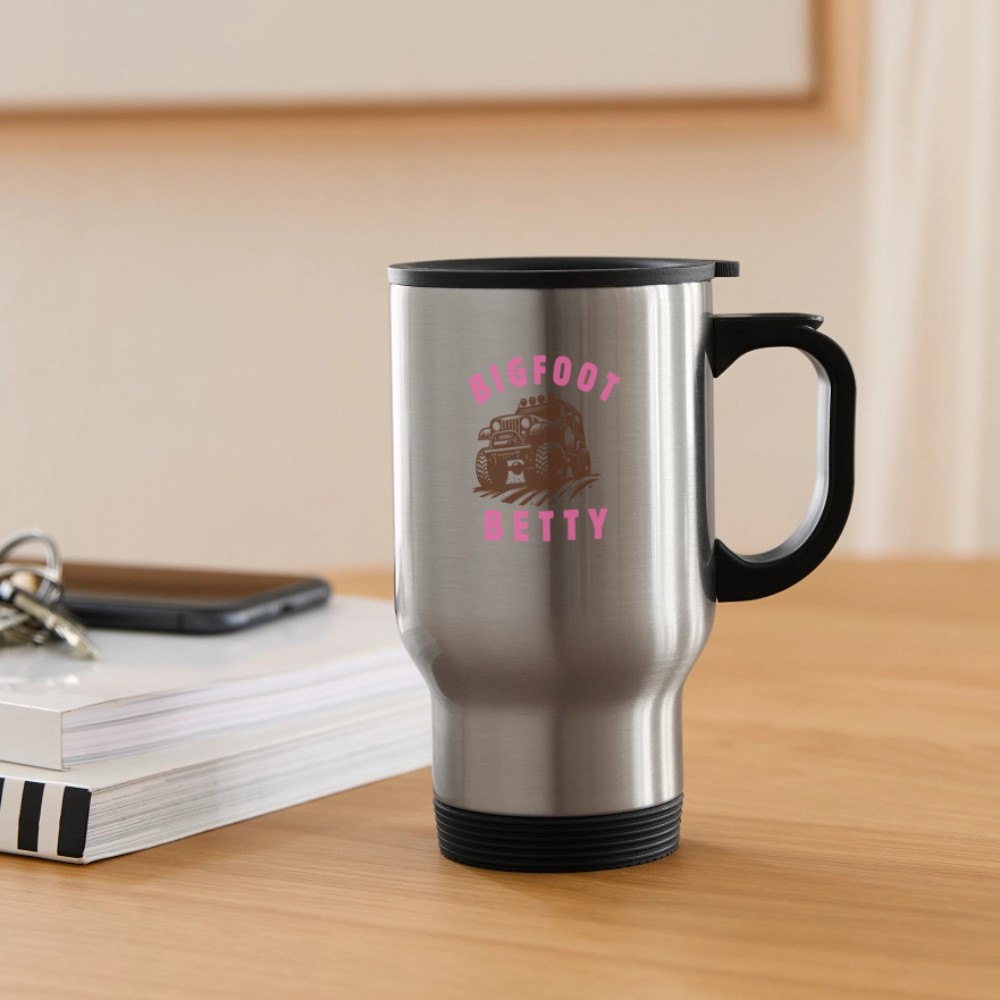 Travel Mug - BFB Jeep - silver