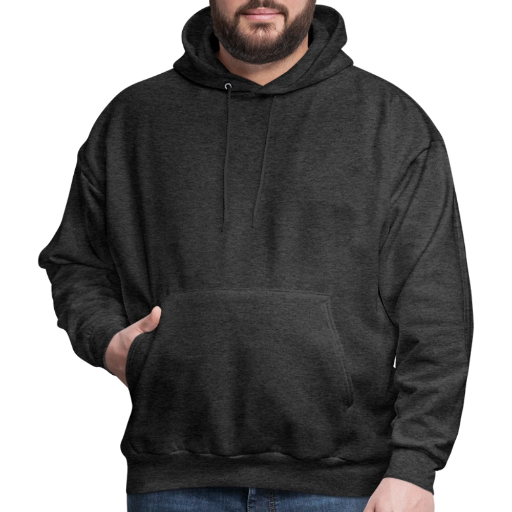 Men's Hoodie - I Believe In Her (RETRO) - charcoal grey