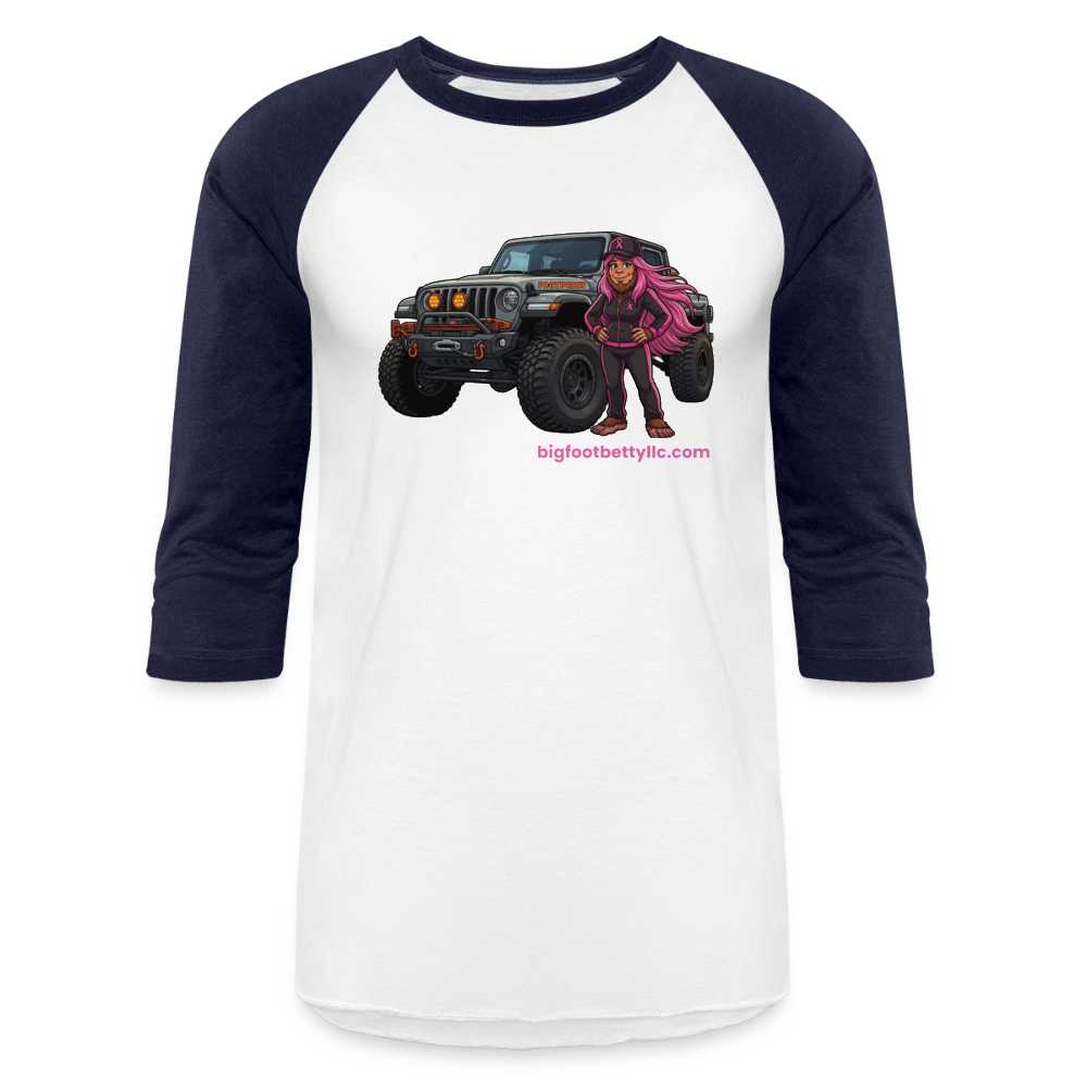 Baseball T-Shirt - BFB Gladiator - white/navy