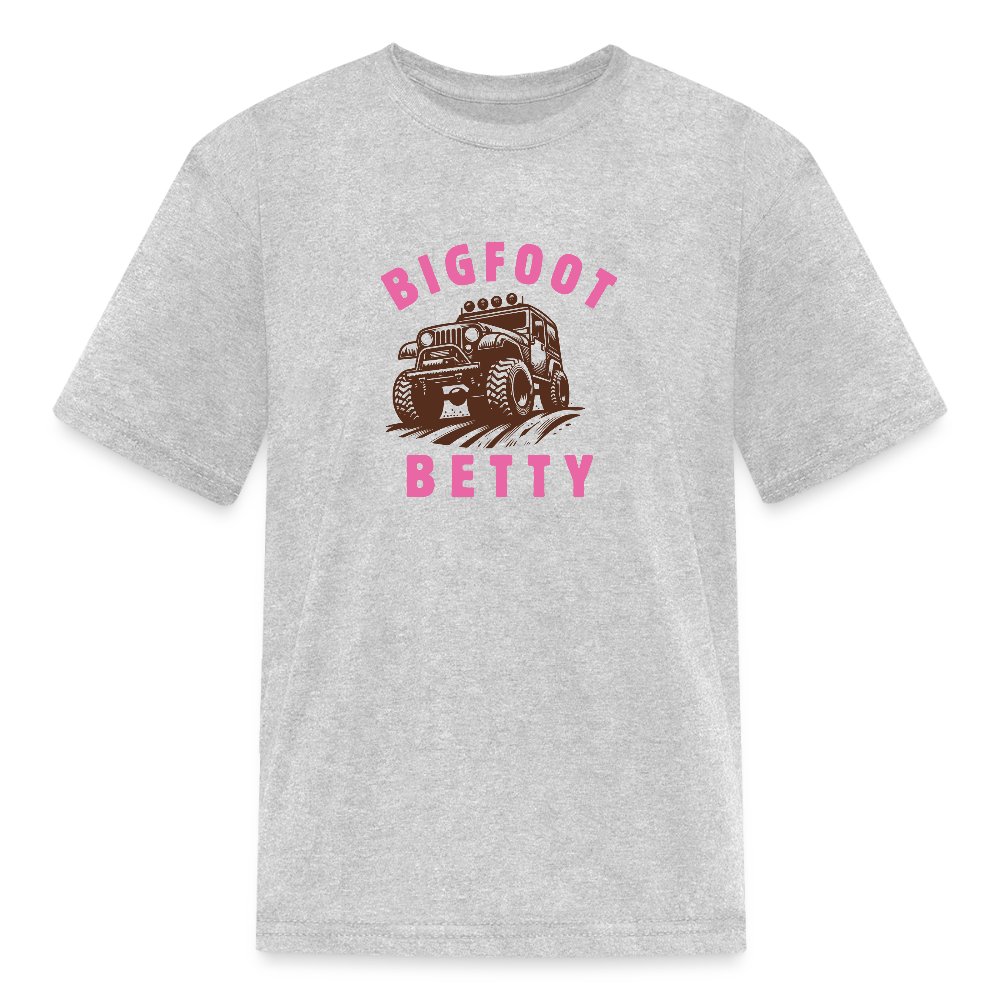 Kids' T-Shirt - BFB Jeep - heather gray