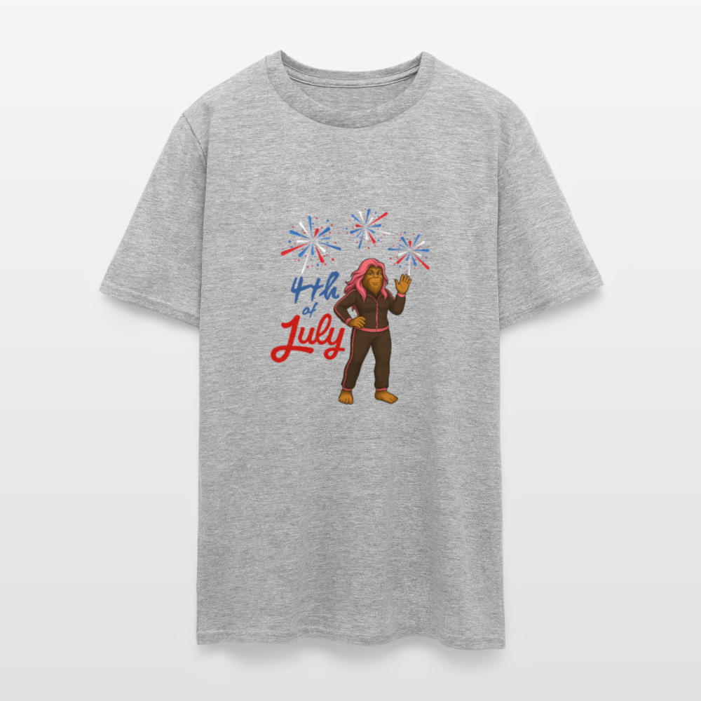 BFB July 4 - Fireworks Unisex Classic T-Shirt - heather gray