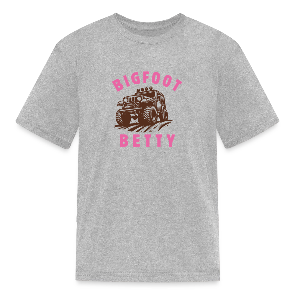 Kids' T-Shirt - BFB Jeep - heather gray