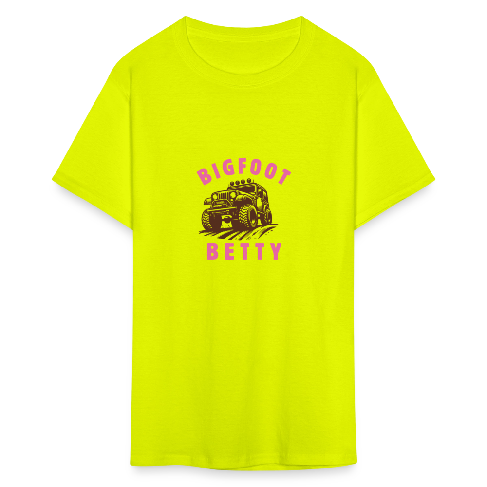 Unisex Classic T-Shirt - BFB Jeep - safety green