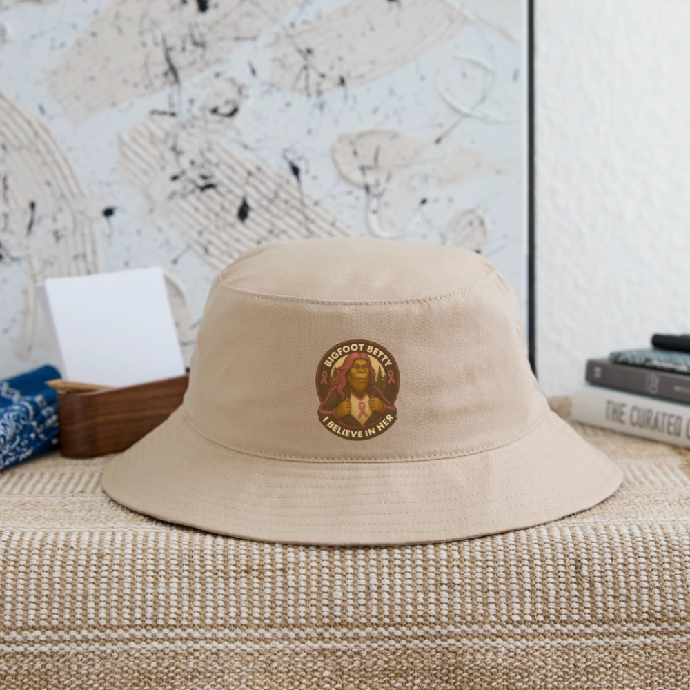 Bucket Hat - I Believe In Her (RETRO) - cream