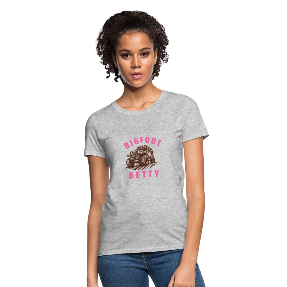 Women's T-Shirt - BFB Jeep - heather gray