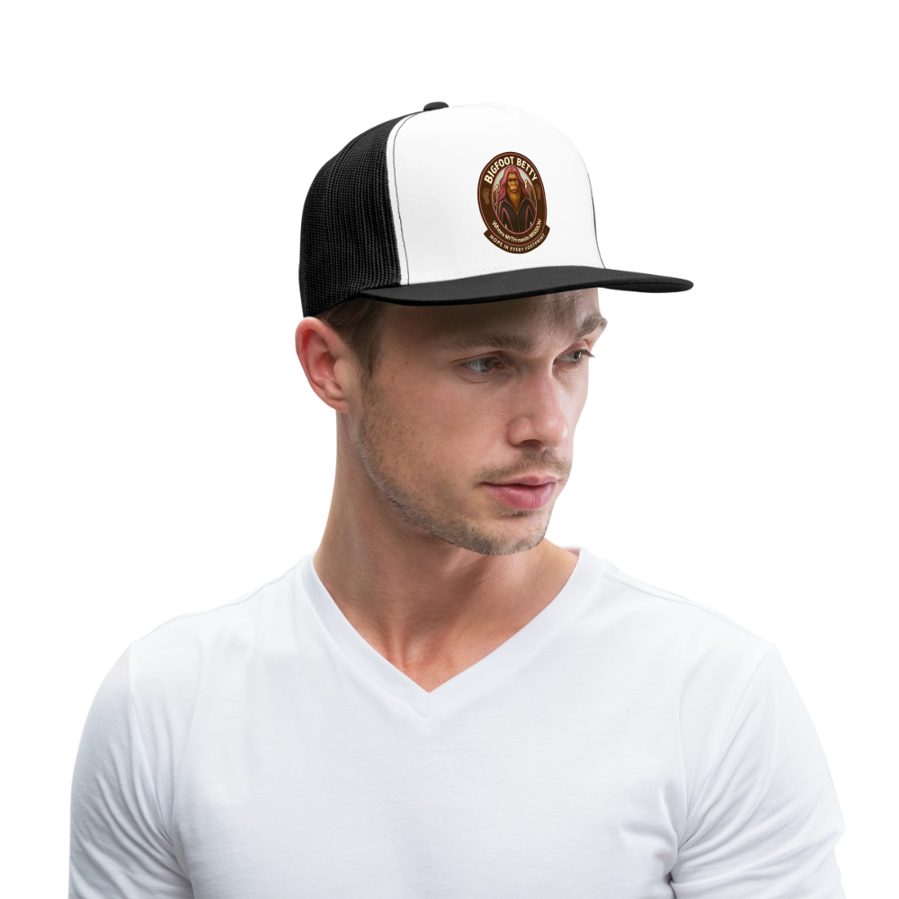 Trucker Hat - Hope in Every Footprint (RETRO) - white/black