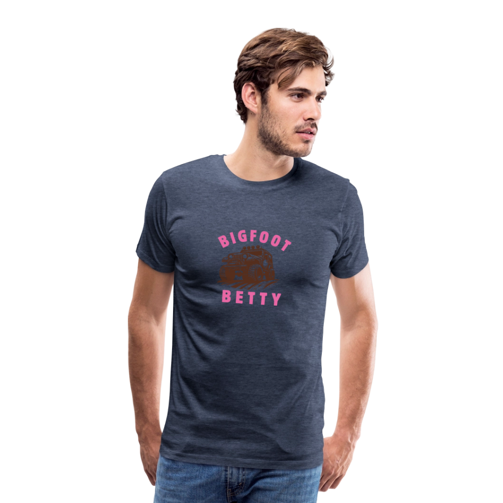 Men's Premium T-Shirt - BFB Jeep - heather blue