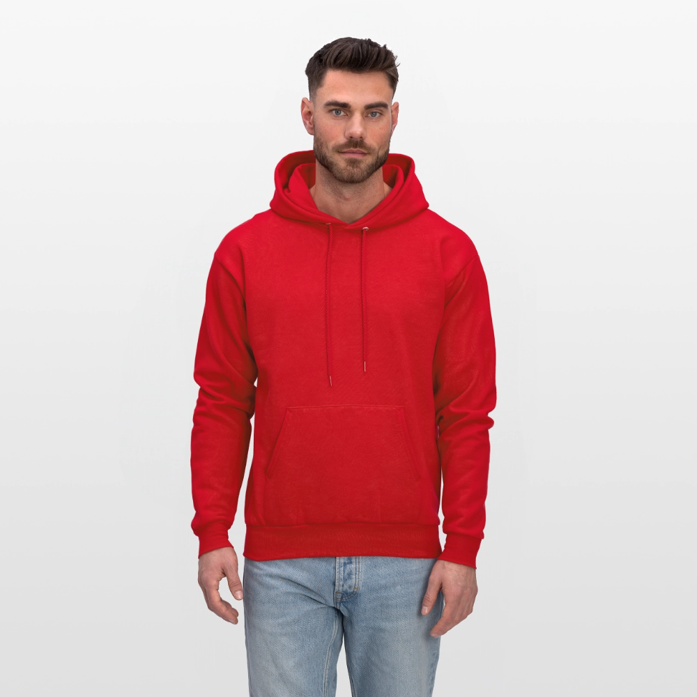 Men's Hoodie - Where Myth Meets Mission (RETRO) - red