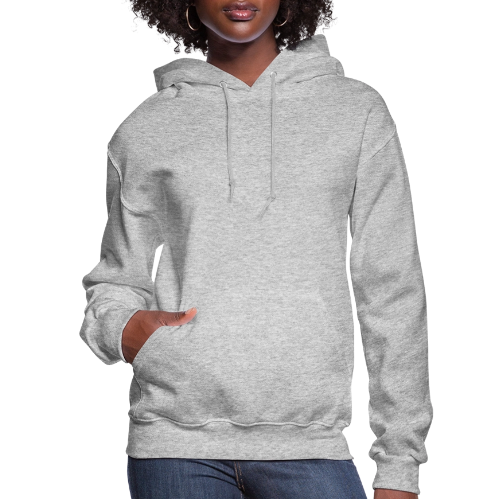 Women's Hoodie - Where Myth Meets Mission (RETRO) - heather gray