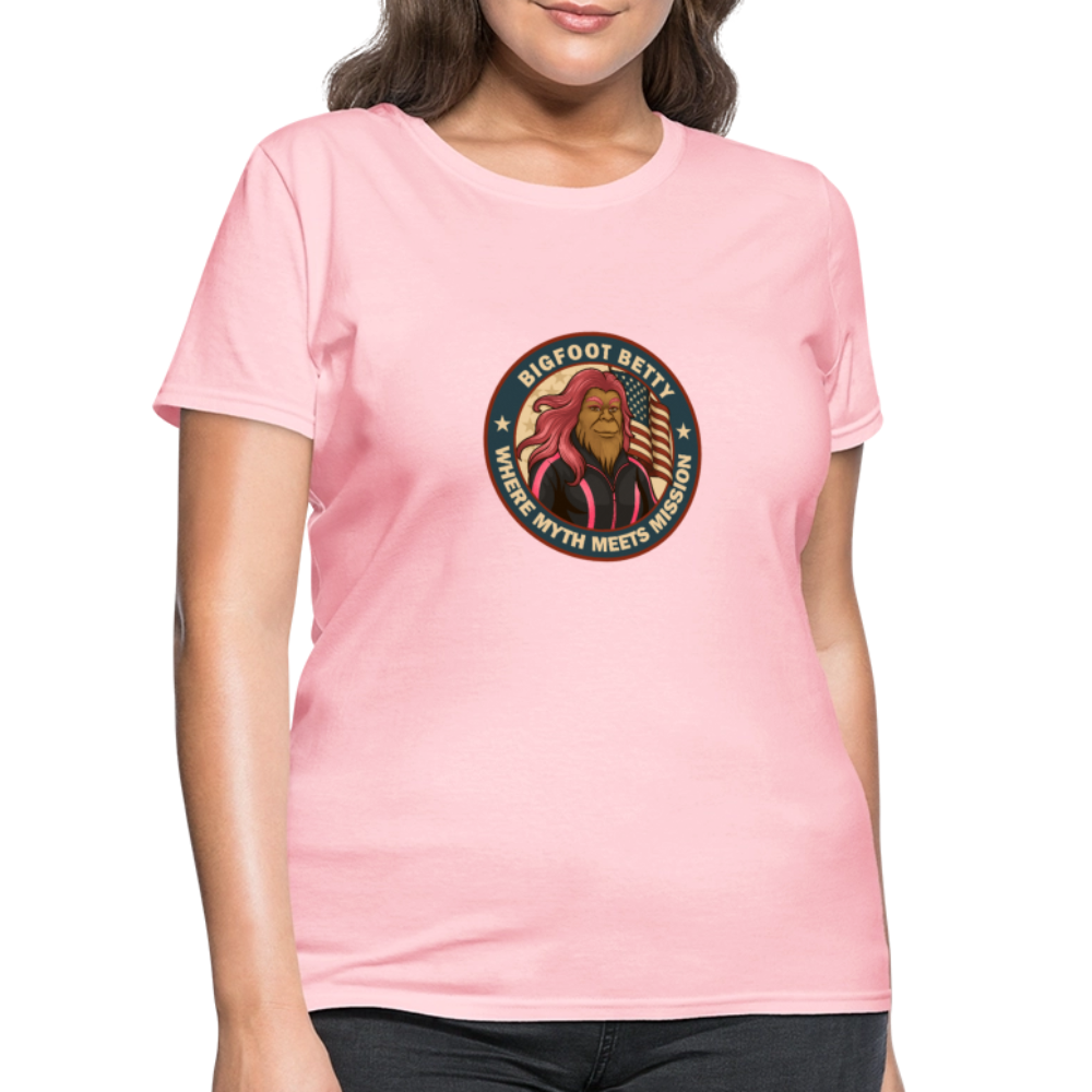 BFB July 4 - Badge Women's T-Shirt - pink