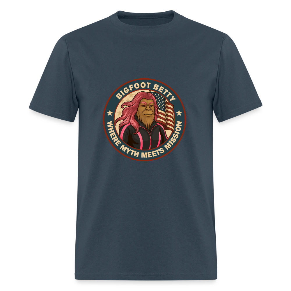 BFB July 4 - Badge Unisex Classic T-Shirt -  blue dusk