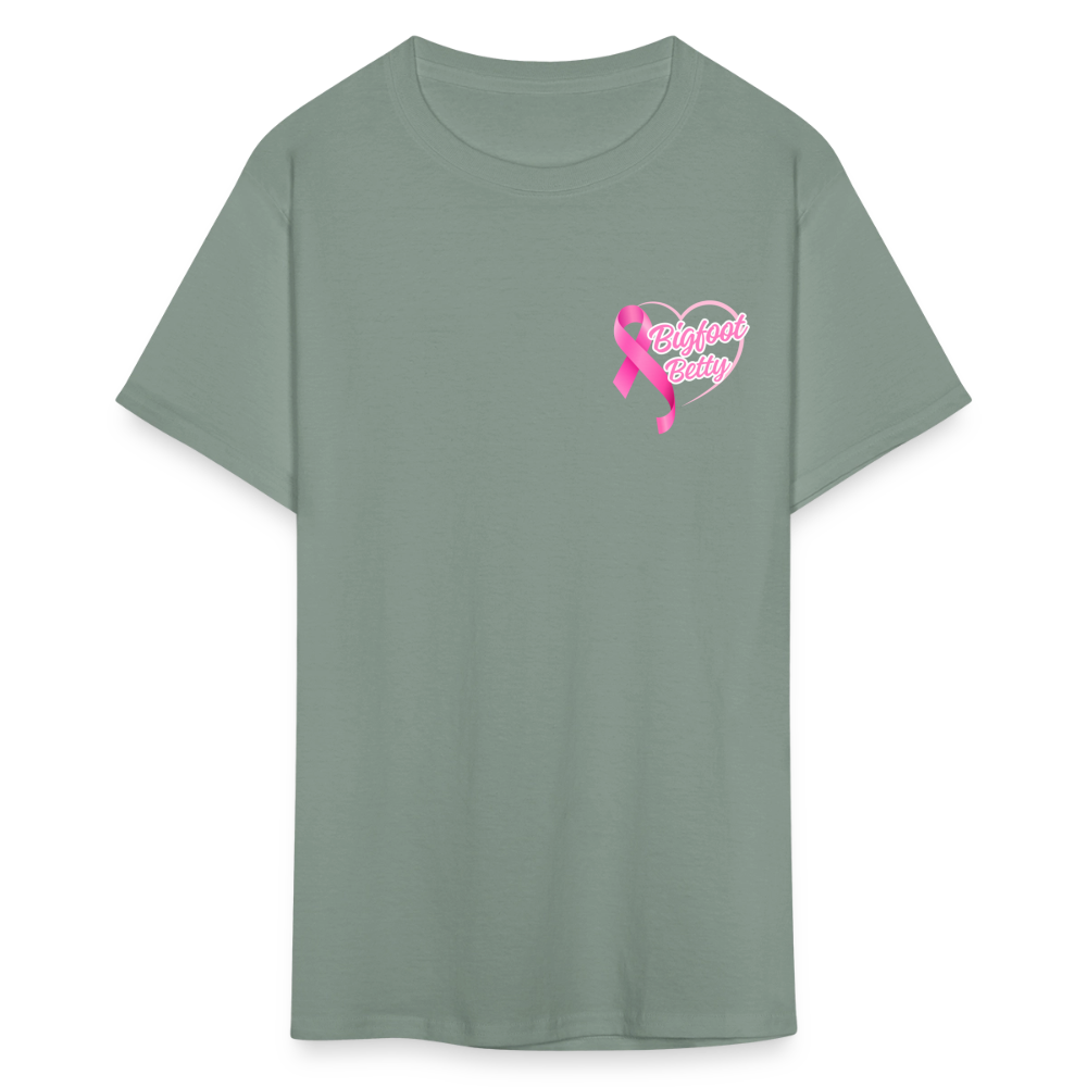 Unisex Classic T-Shirt - BFB Pink Ribbon - sage