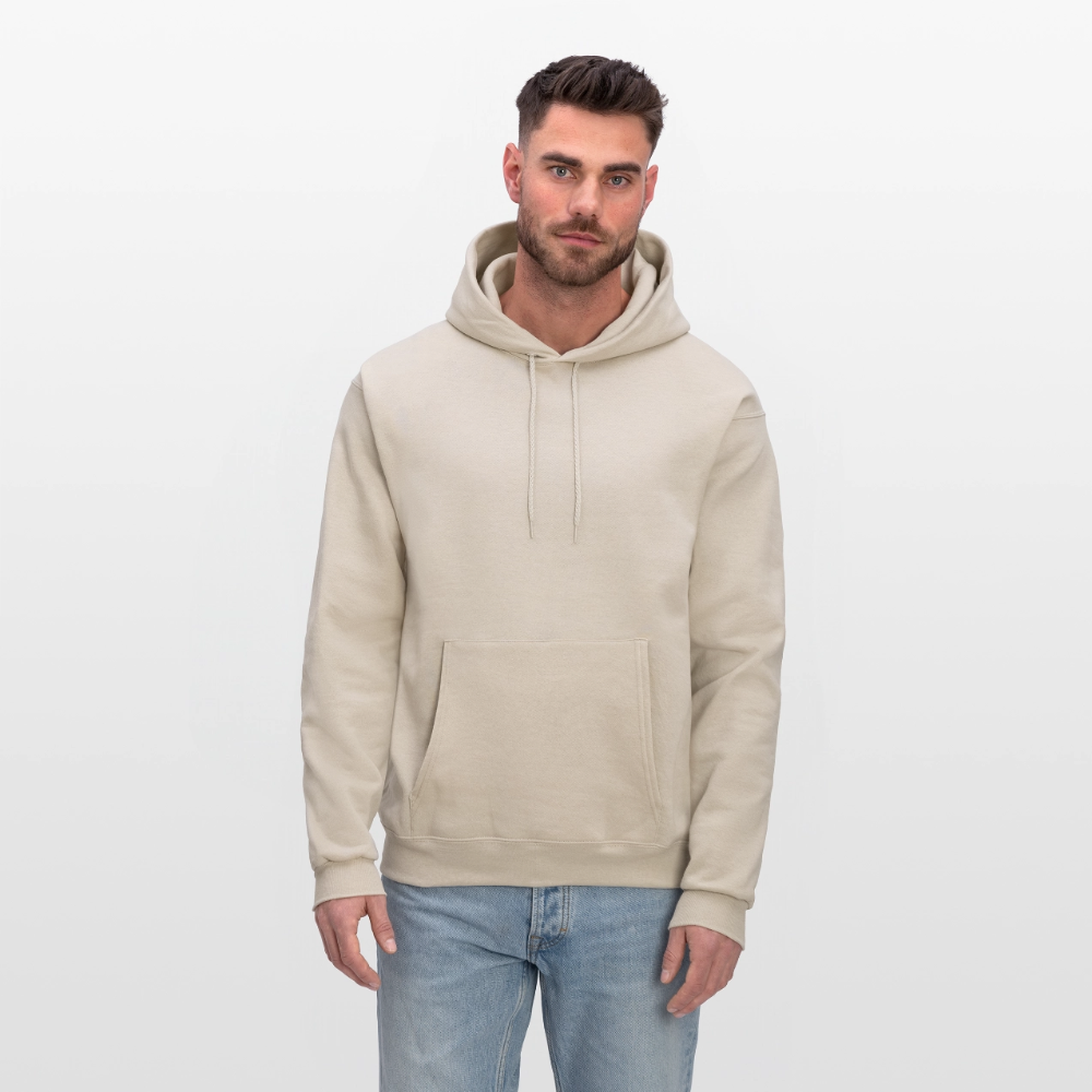 Men's Hoodie - Where Myth Meets Mission (RETRO) - Sand