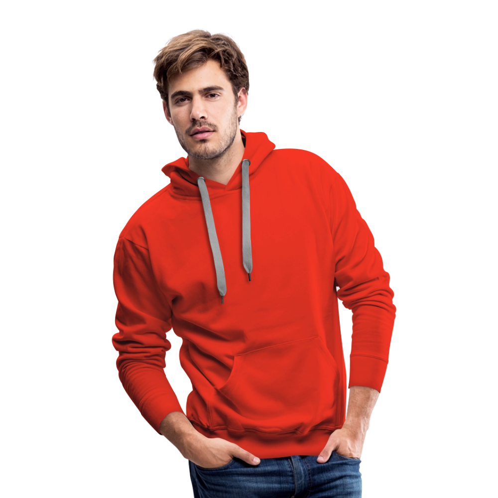Men’s Premium Hoodie - Where Myth Meets Mission (RETRO) - red